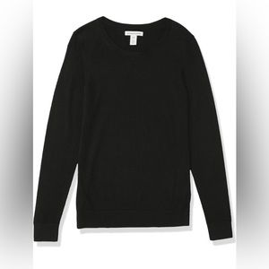 Amazon Essentials Women’s Lightweight Crewneck Sweater – Size M, Long Sleeve